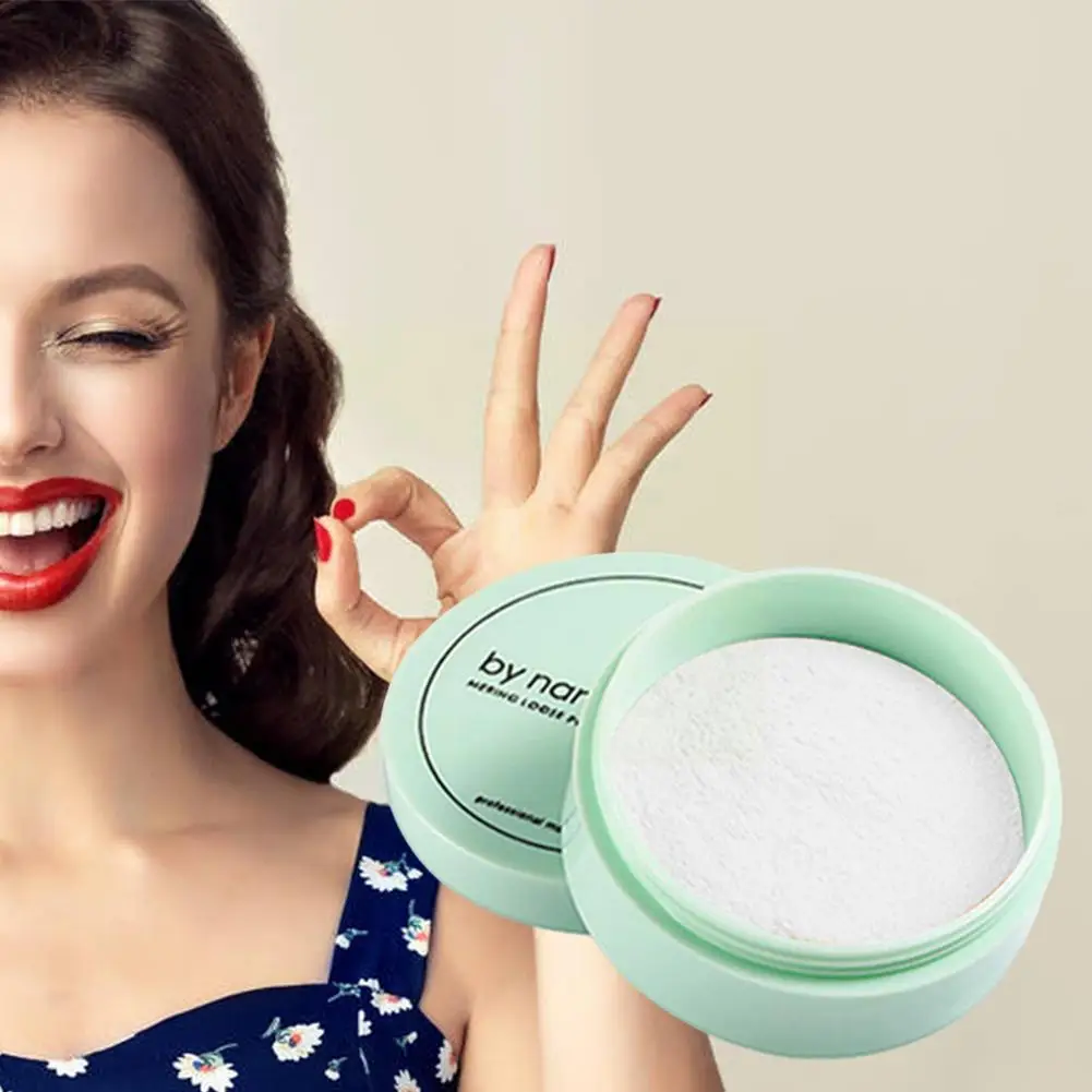 

Oil Control Loose Powder Translucent Pressed With Puff Foundation Cosmetic Waterproof Makeup Finish Beauty Skin Smooth K5m4