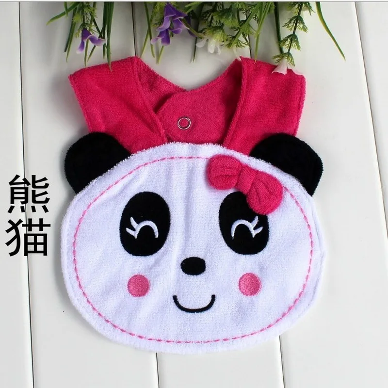 100% Cotton Baby Bib Three-dimensional Animal Modeling Soft Cute Unisex Newborn Burp Cloths | Детская одежда и обувь