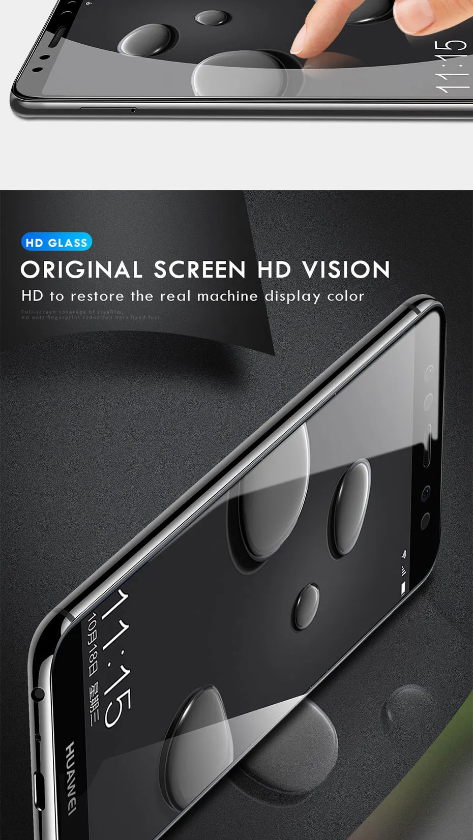 4 шт закаленное стекло для huawei P20 Pro P30 Lite mate 10 20 Lite защита экрана Защитное стекло для huawei P Smart стекло