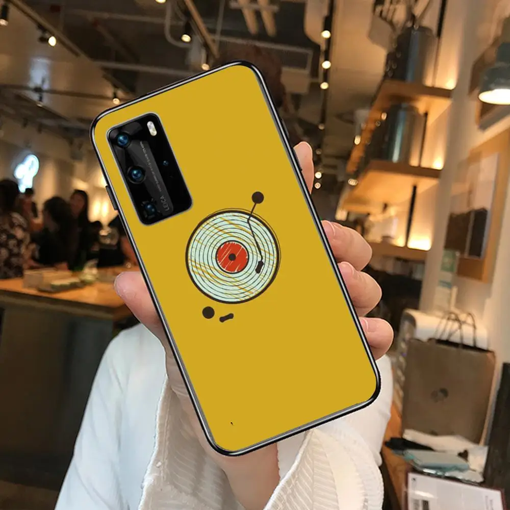 

Map Rocket Phone Case For Huawei P 40 30 20 10 9 8 Lite E Pro Plus Black Etui Coque Painting Hoesjes comic fashion