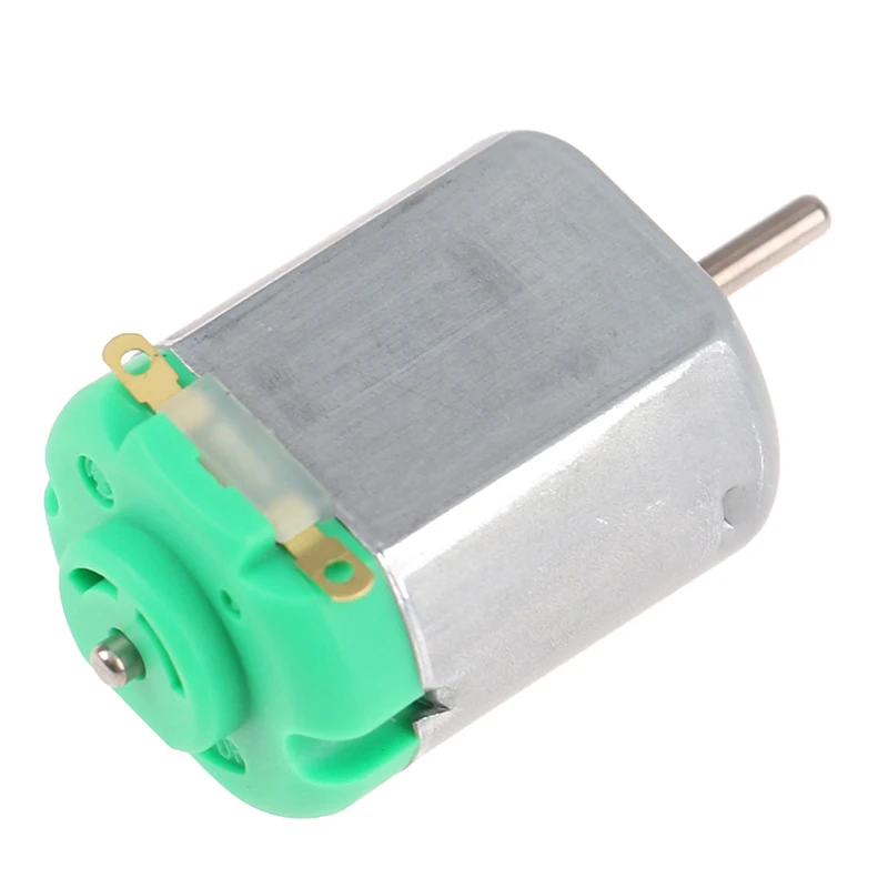 

1pc Mini 130 Motor DC 3V-6V High Speed Strong Magnetic Carbon Brush Toy Model Motor