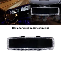 car diamond rearview mirror car rearview mirror car interior accessories diamond rearview mirror easy to install