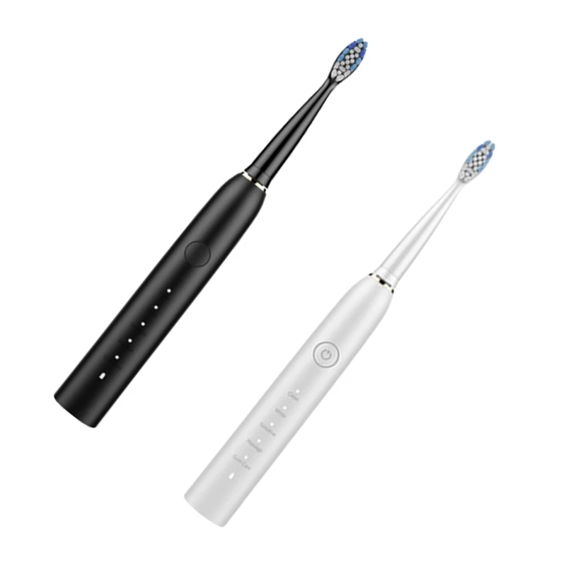 Ультразвуковая электрическая зубная щетка для пар и детей с датчиком давления