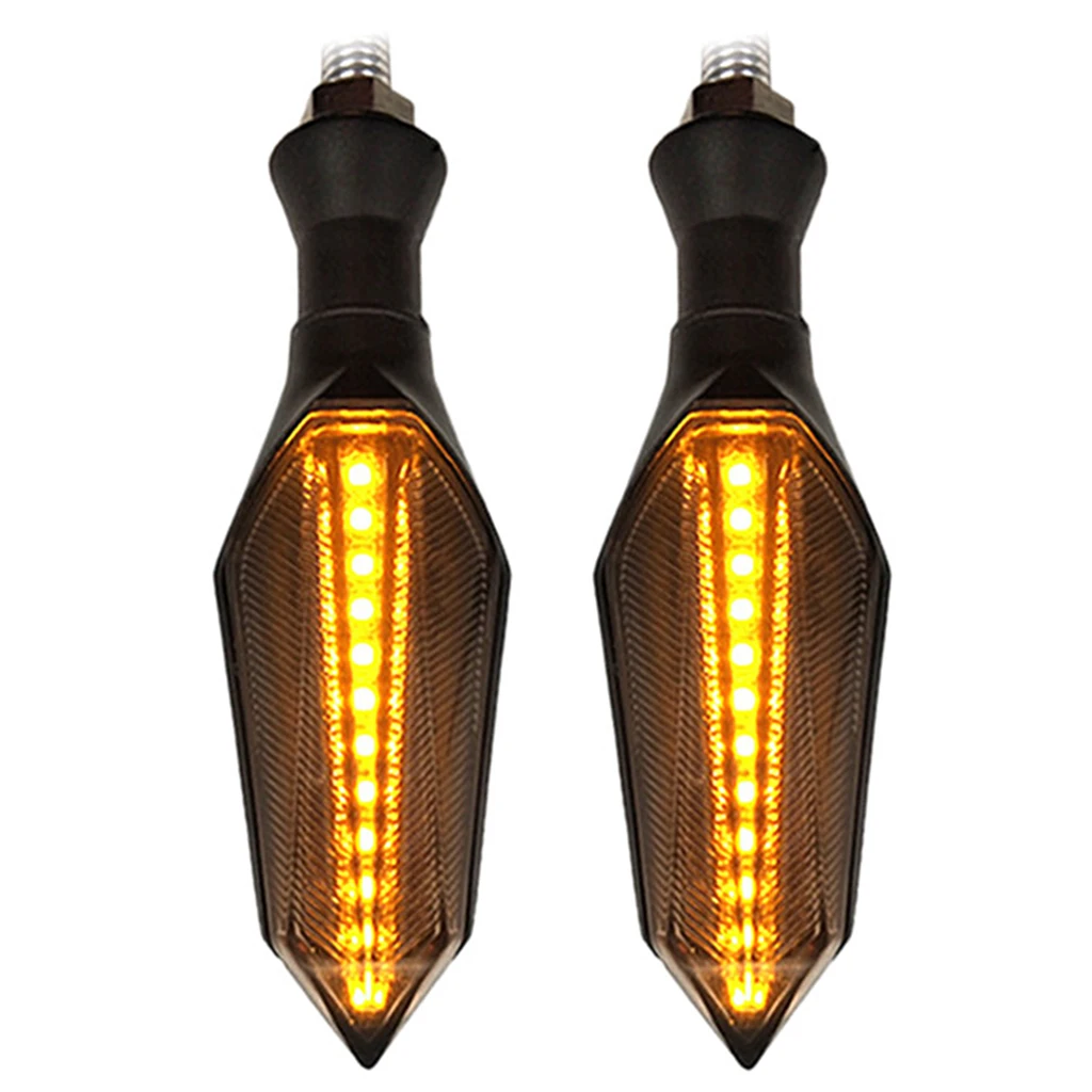 

12 LED Universal Motorcycle Indicators Motorbike Turn Signal Light 12V x2
