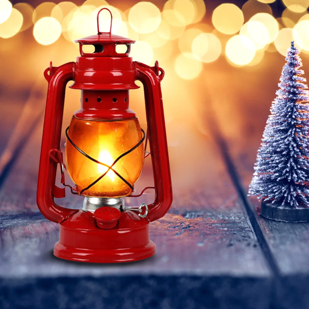 Керосиновая лампа портативный фонарь для ночного туризма Рождественский Декор