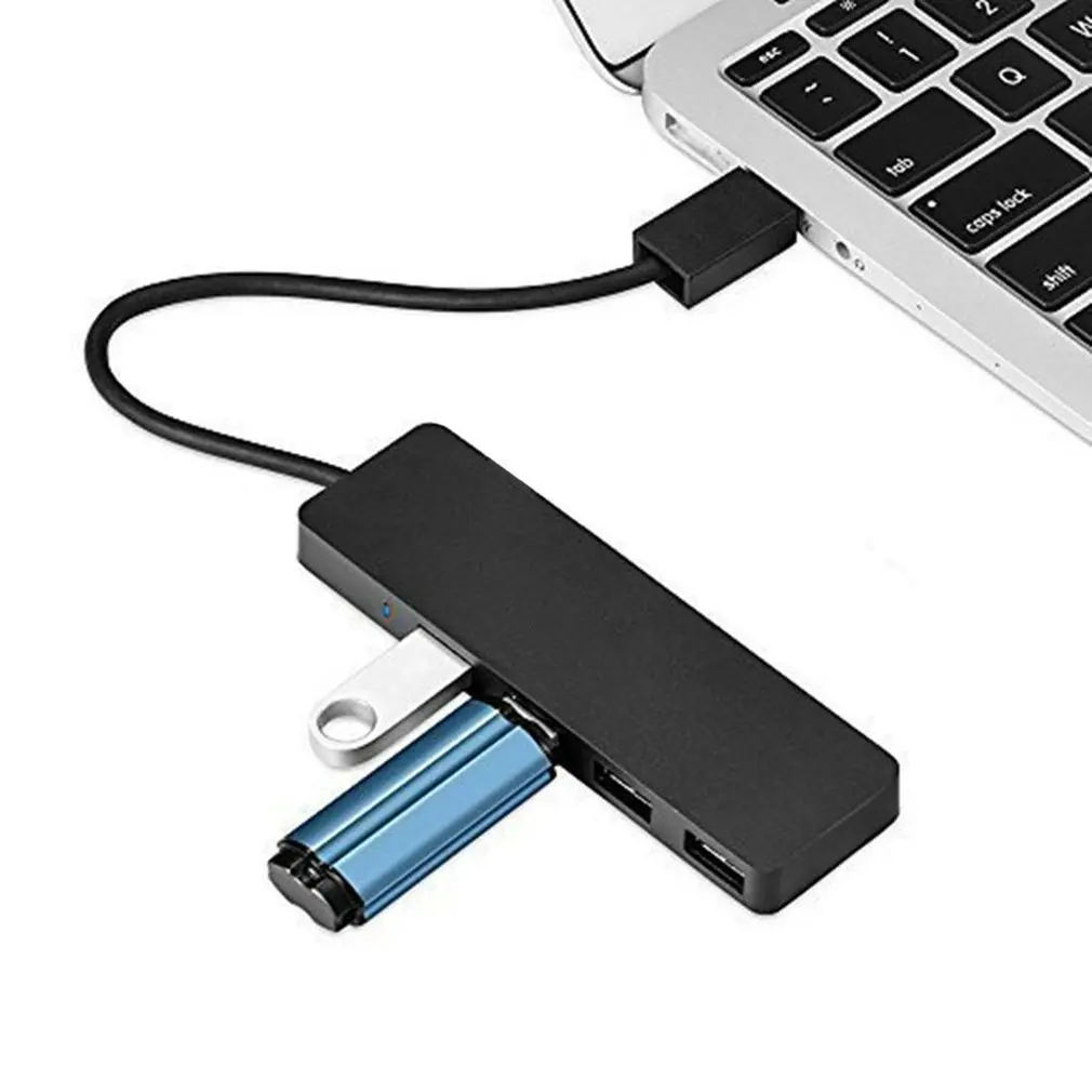 Lightweight Practical USB3.0 HUB High-speed 3.0 Splitter One Drag Four Usb Ultra-thin Usb2.0 Hub | Обустройство дома