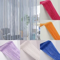 39x78 inch string curtains for living room tassel strings window curtain home interior door line divider for room wedding decor