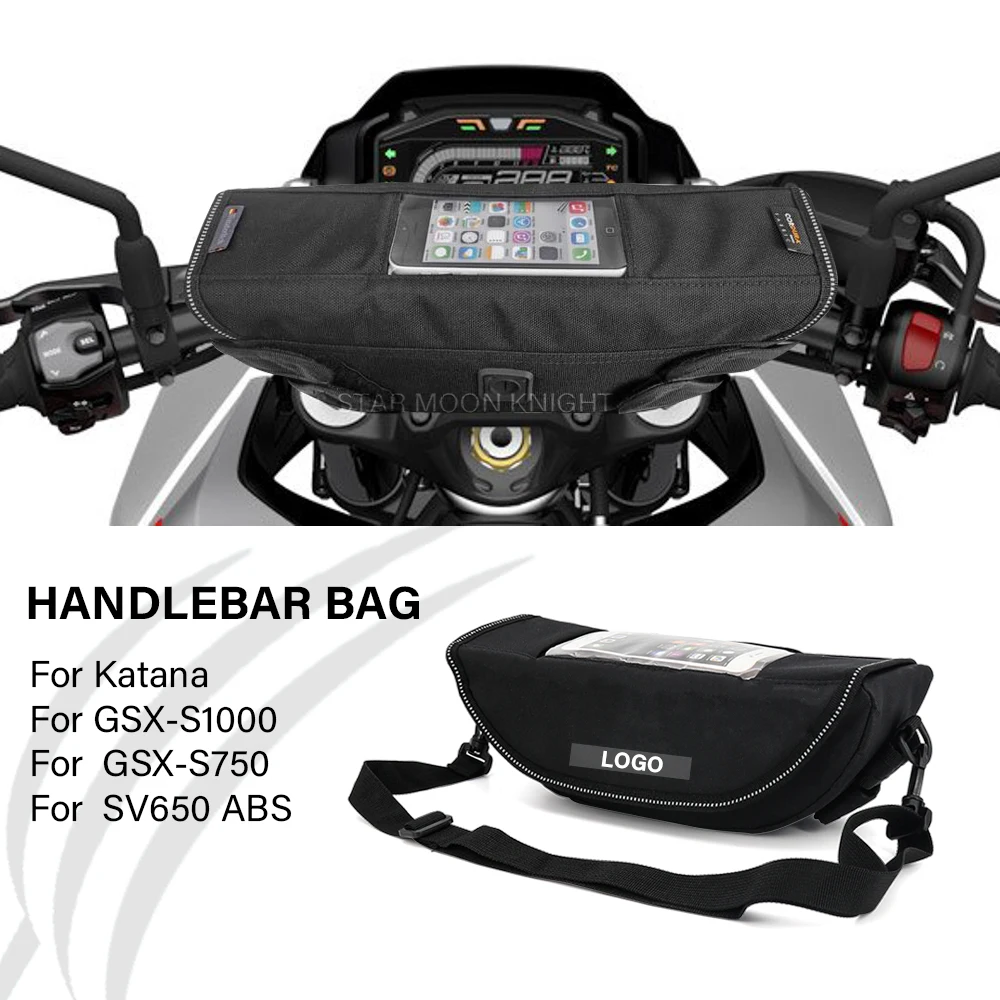 

Motorcycle Accessories Waterproof Bag Storage Handlebar bag For Suzuki Katana GSX-S1000 GSX-S750 SV650 GSX S1000 Travel Tool bag