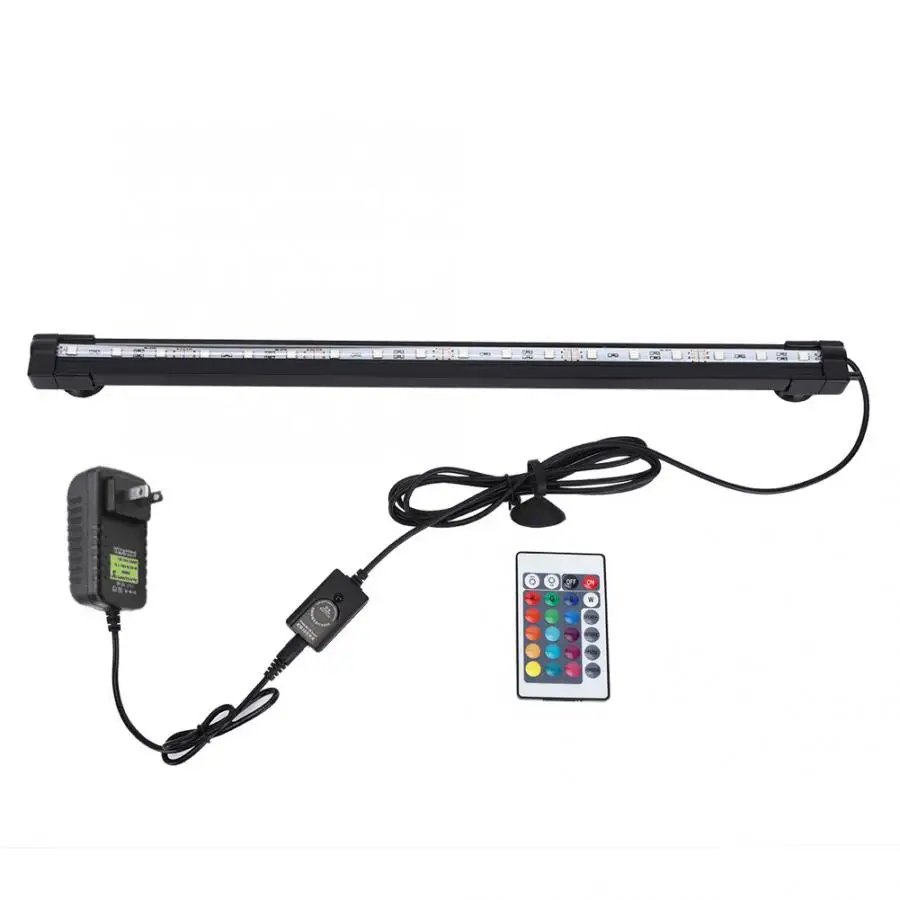 Светодиодный аквариумный светильник RGB 5050 46 см погружной воздушный пузырьковый