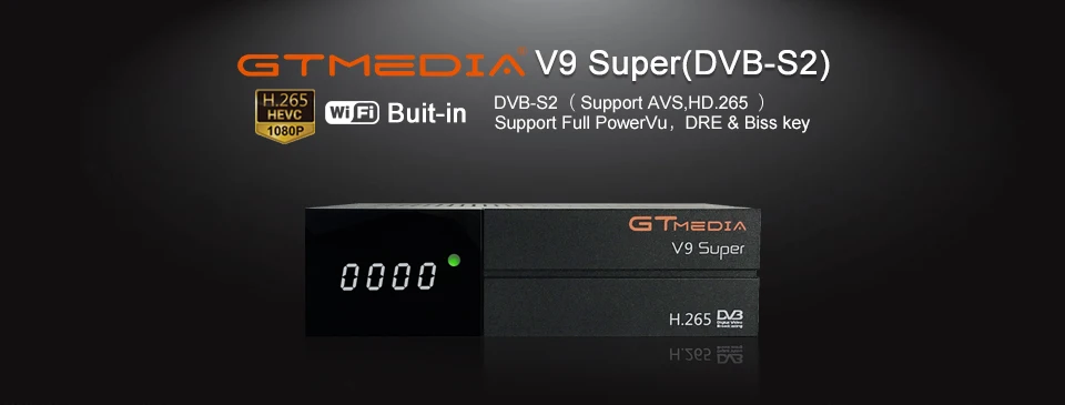 Спутниковый ресивер Freesat V7 HD GTMEDIA V7S HD Full 1080P DVB-S2 HD Поддержка CCcam Newcam powervu tv box freesat V7