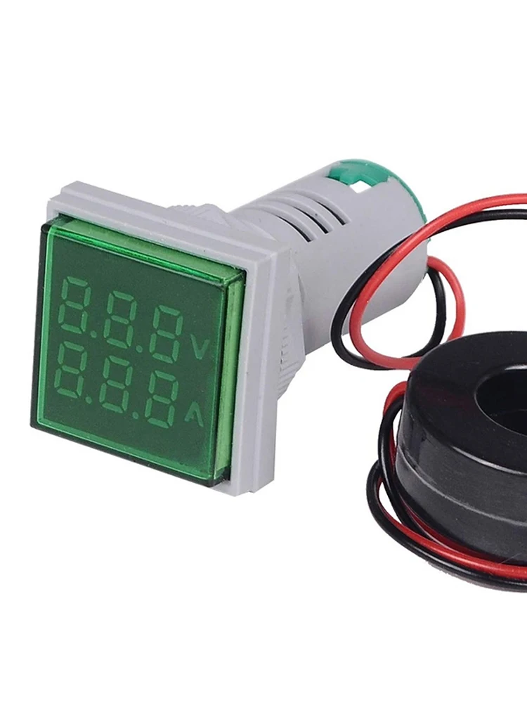 

Цифровой вольтметр, амперметр, измеритель напряжения и тока, 24-500 В переменного тока, 0-а