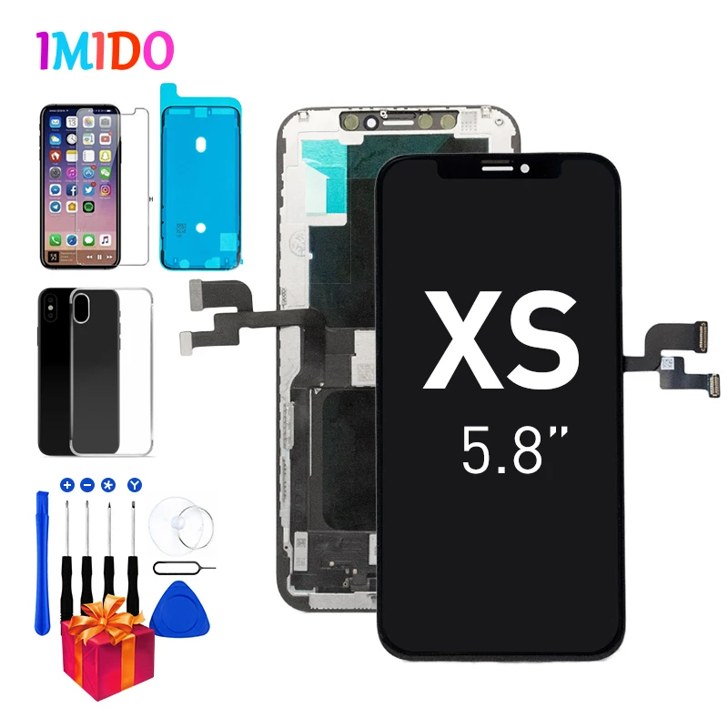 Amoled lcd для iPhone XR дисплей OEM 6," сенсорный экран дигитайзер с 3D сенсорной сборкой+ водонепроницаемое уплотнение A2105 A1984 A2107 A2108