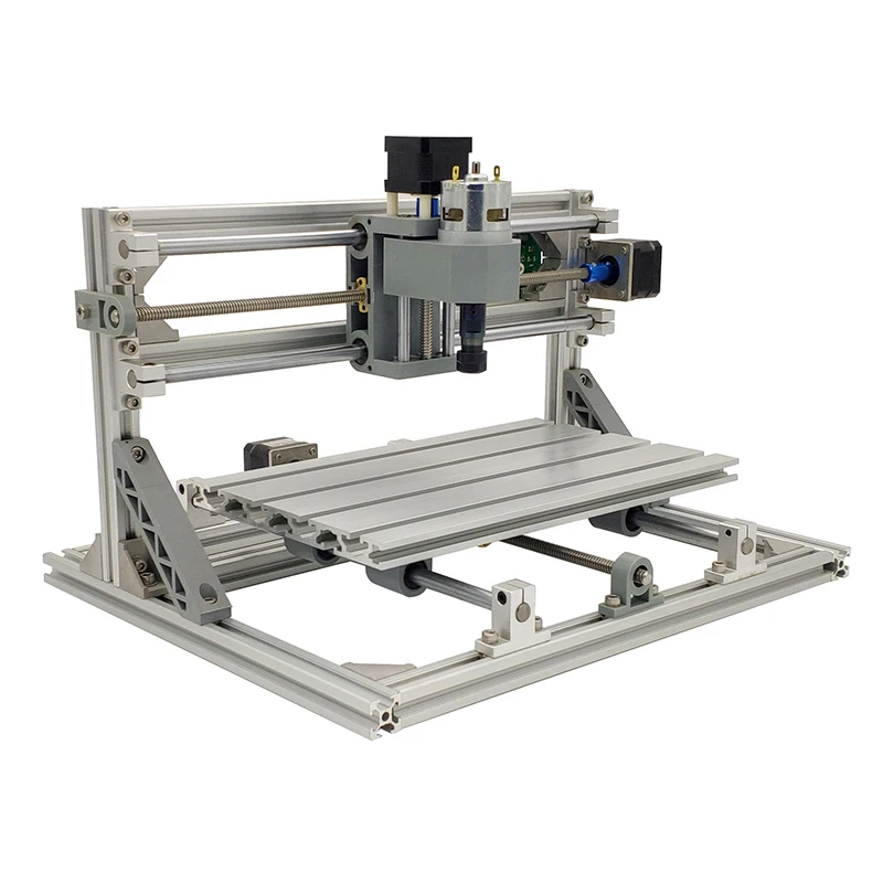 CNC2418 CNC деревообрабатывающий фрезерный станок лазерный гравер GRBL1.1F ER11 Хобби DIY гравировальный станок для дерева PCB ПВХ мини лазерная гравировка