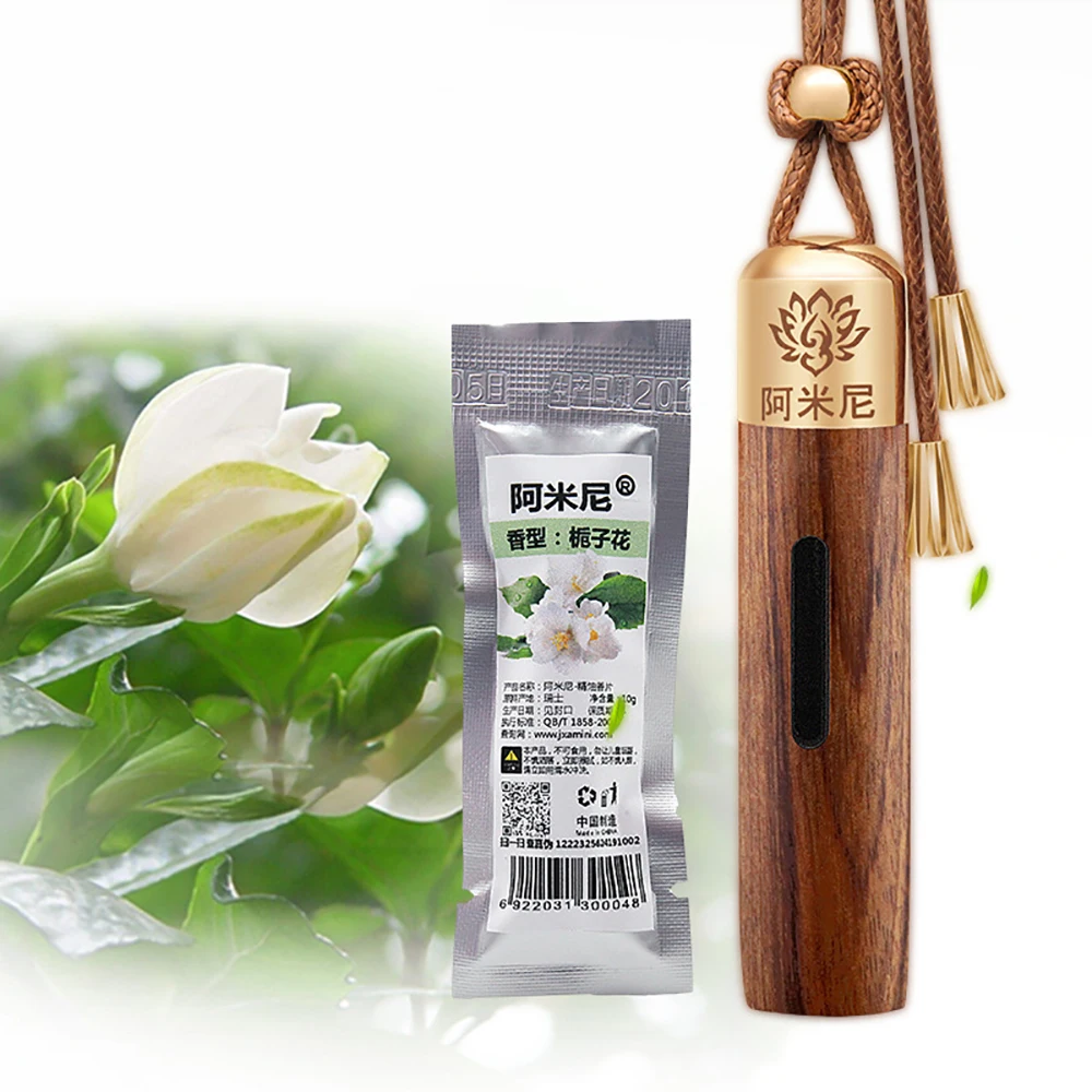 Освежитель воздуха для автомобиля древесный Твердый бальзам подвесной диффузор