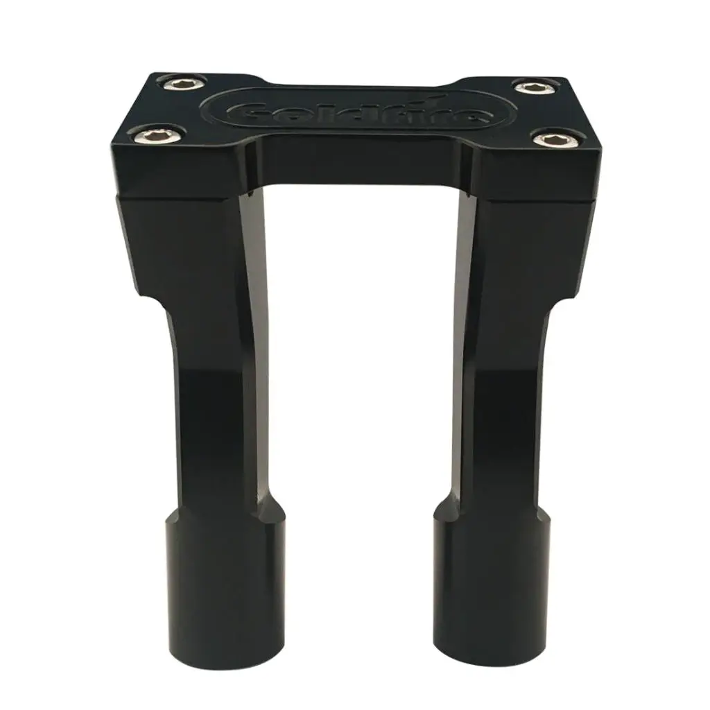 

Aluminum Alloy 6" Inch HandleBar Riser For 1" Handle Bar Clamp Adapter Black