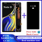 Оригинальный ЖК-дисплей 6,4 дюйма для Samsung Galaxy Note 9 Note9 N960F, дисплей с сенсорным экраном, дигитайзер в сборе, запасные части с задней крышкой