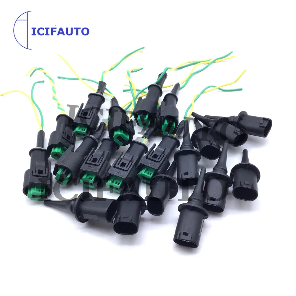 

0005428418 0075421318 Temperature Sensor With Connector for Mercedes-Benz C/CLS/G/E 280 C320 ML550 SKL280 CLS550 R350 Sprinter