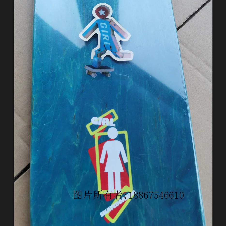 8 дюймов для девочек доска скейтборда хорошее качество 7 слоев Канадского Клена