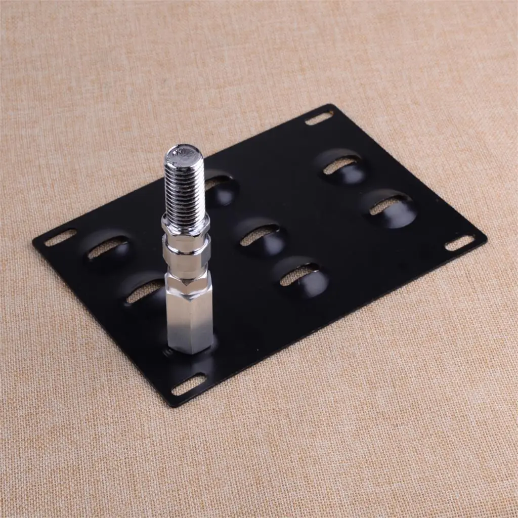 CITALL черный металлический передний бампер буксирный крюк номерной знак Монтажный