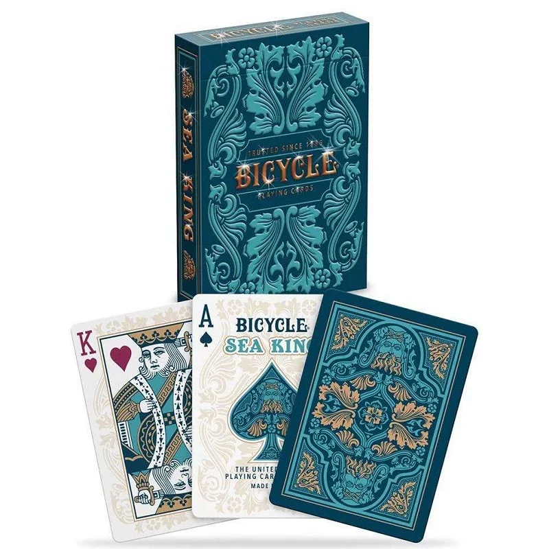 Bicycle Sea King Playing Cards USPCC Collectable Deck Poker Size Card Games Magic Trick Props for Magician