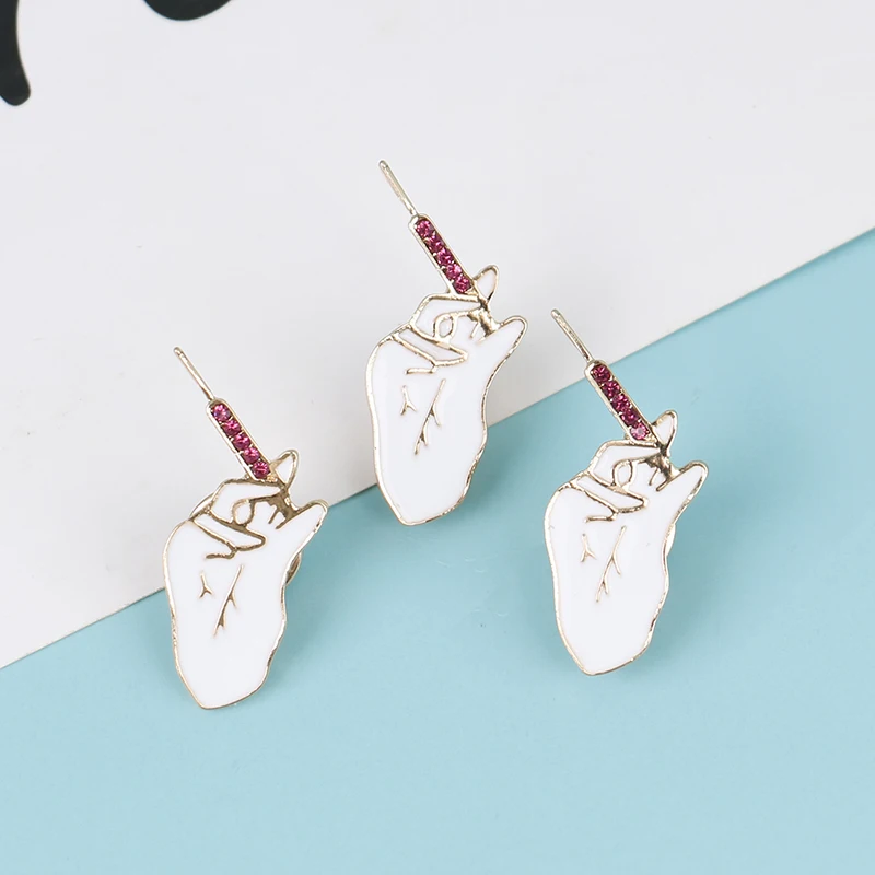 1 шт. простая белая эмалированная брошь на лацкан медицинская шприц перчатка врач