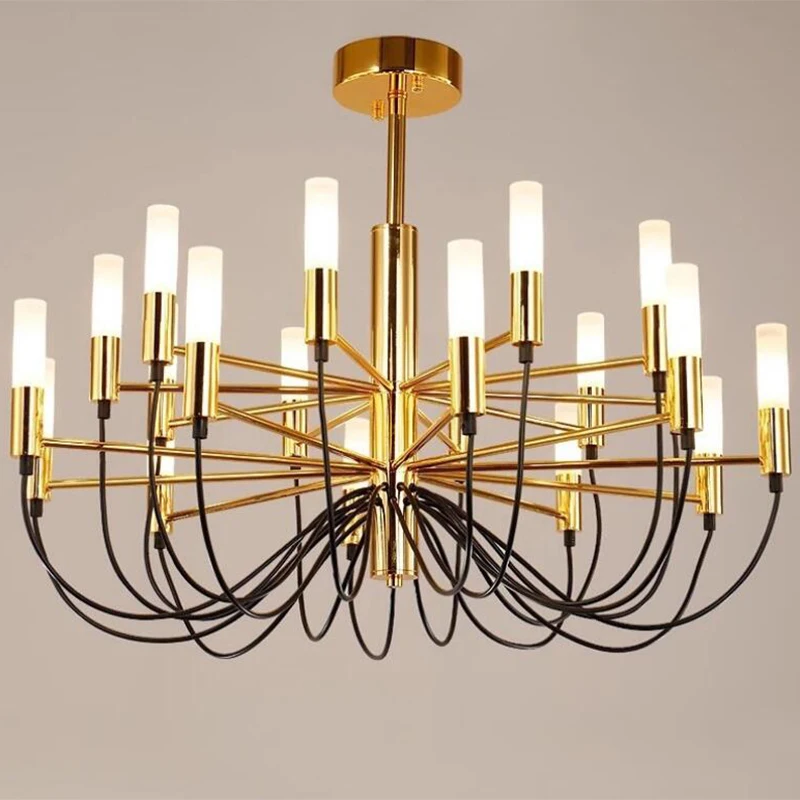 Простой дизайн современная люстра Светодиодный светильник гостиная столовая