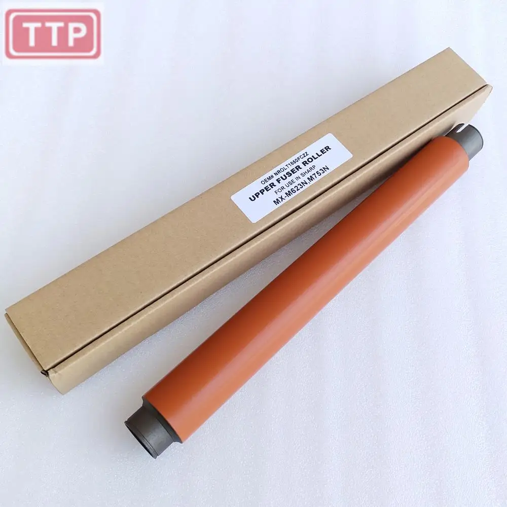 Верхний ролик тепловой для Sharp MX623 MX623N MX753 MX753U верхний с рукавами NROLT1850FCZ1