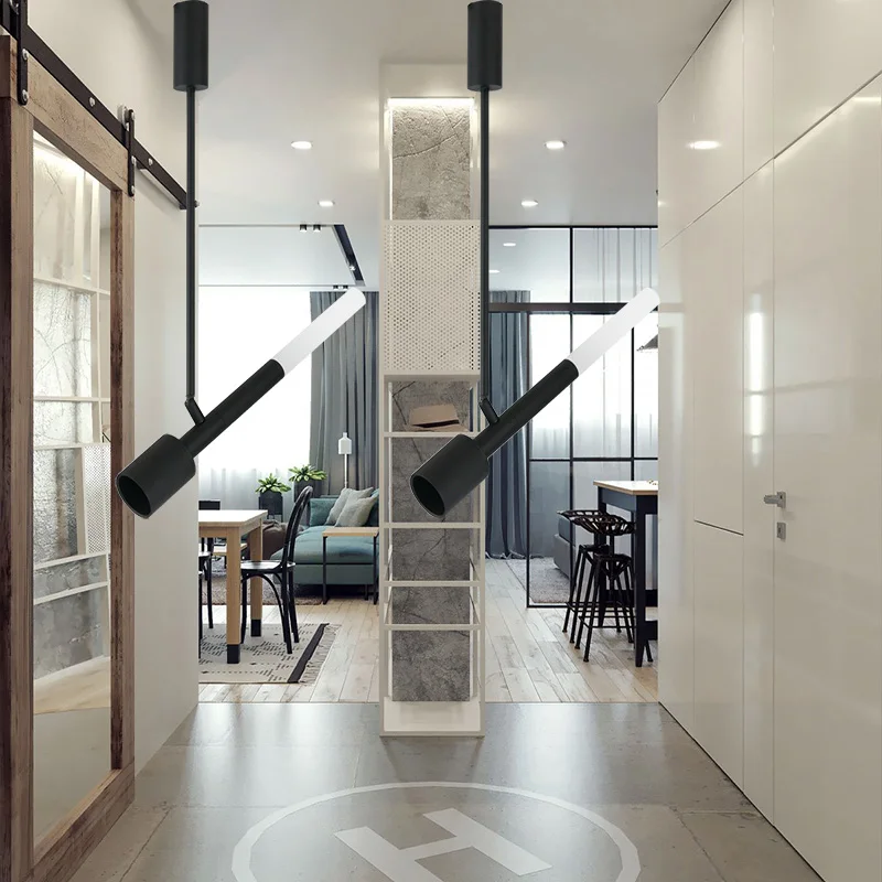 Трековый светильник длинный двойной для выставочного зала 110 В переменного тока