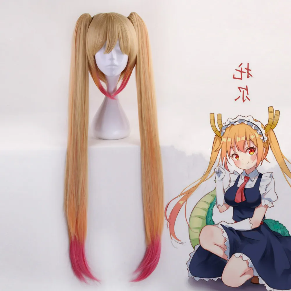 Парик для косплея Кобаяси прямые смешанные длинные волосы парики женщин +