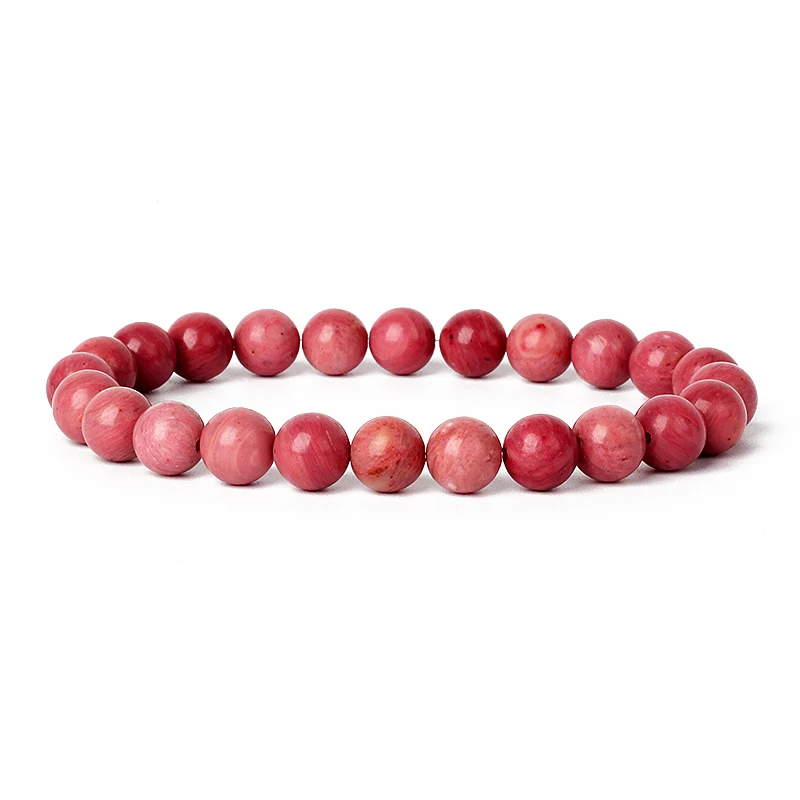 Браслеты для мужчин и женщин отполированные эластичные ювелирные украшения с