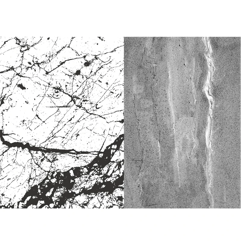 Фотофон Nitree реквизит для фотосъемки фон белый серый мраморный текстура полоса