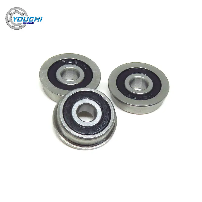 

10pcs F625 2RS 5x16x5 mm Miniature Flange Bearing 625 RS F625RS 5*16*5 ABEC-5 3D Printer & Model Aircraft Bearings