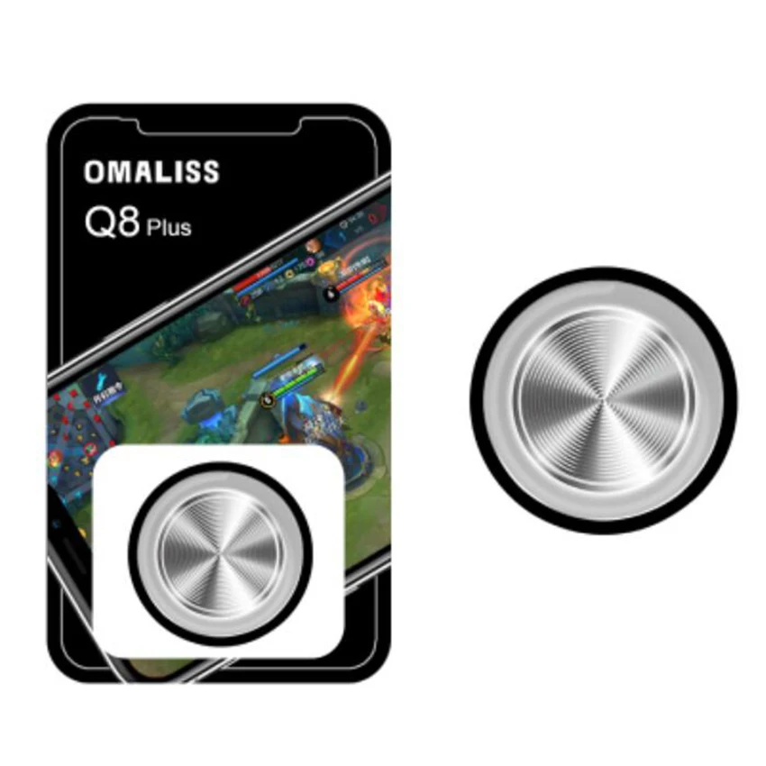 Игровой джойстик Q8Plus металлический кнопочный контроллер для смартфона игровой