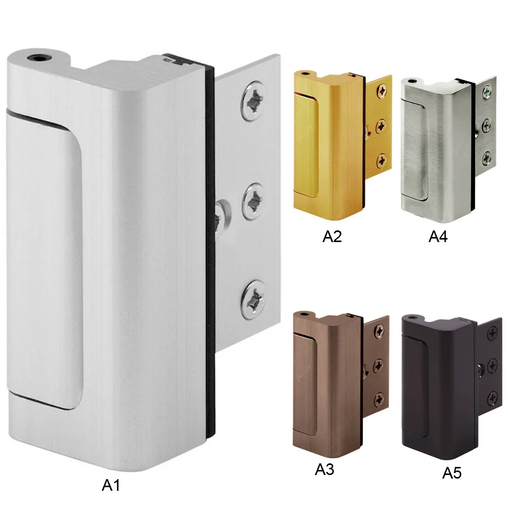 Aluminium Alloy U Door Reinforcement Lock Defender Security Stopper Home Child Proof | Обустройство дома