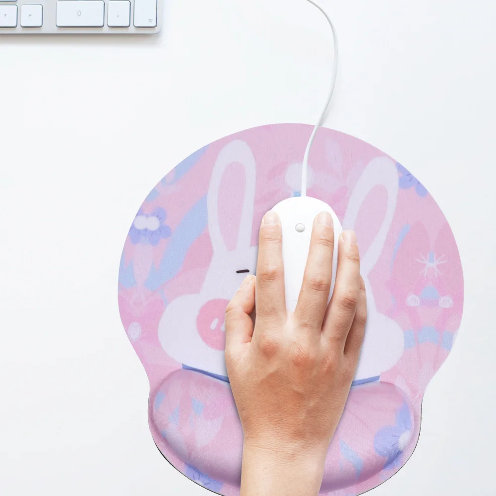 

1 Pc Adorable Computer Laptop Comfortable Pad with Wrist Rest Support