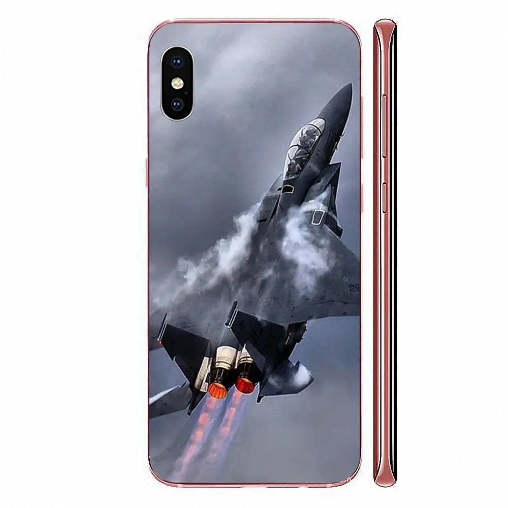 Боевой самолет Falcon Fighter военный для Xiaomi Mi3 Mi4 Mi4C Mi4i Mi5 Mi 5S 5X 6 6X 8 SE Pro Lite A1 Max Mix 2 Note 3