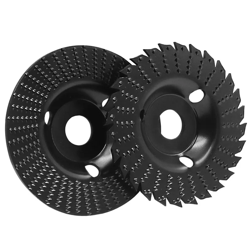 125mm Round Wood Angle Grinding Wheel Abrasive Disc Grinder Carbide 22mm Bore Shaping Sanding Carving Rotary Tool | Инструменты