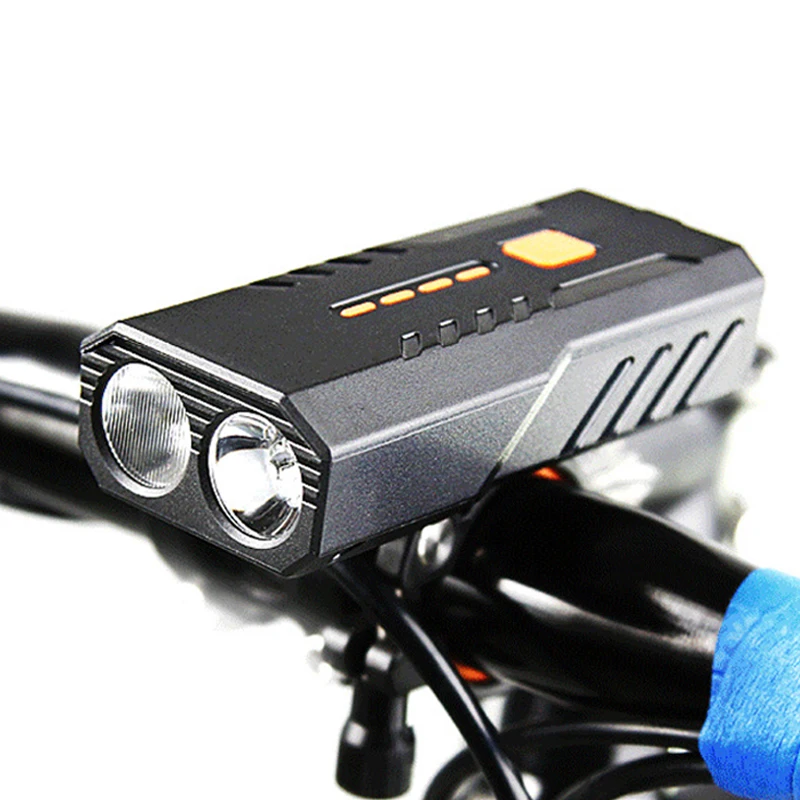 

5000 mAh Bicycle Light Front Set Headlight Lantern For Bike Flashlight Rechargeable Lamp Running Led Usb Mtb Lights Taillight