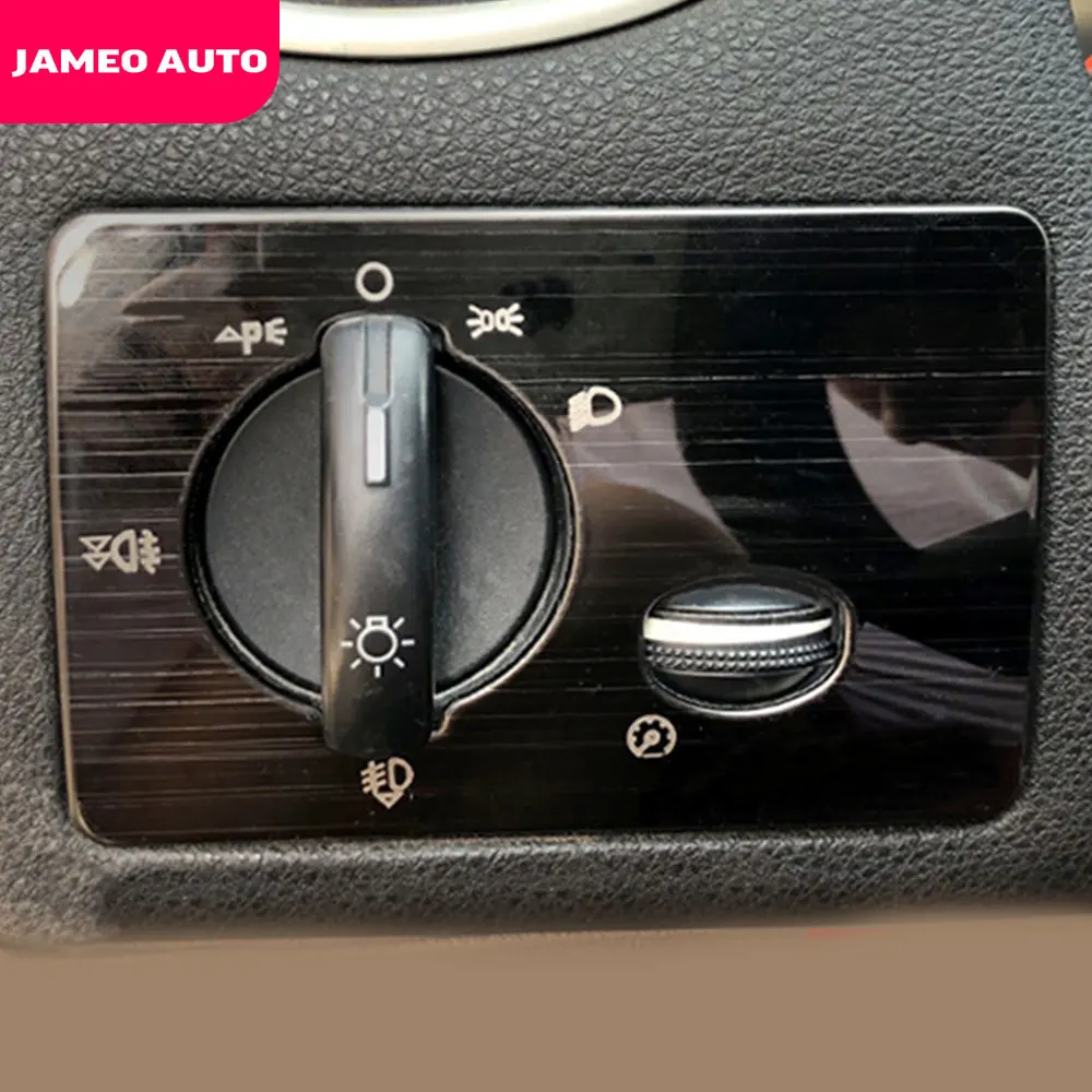 Автомобильная регулировочная ручка для фар Jameo накладка на панель наклейка Ford Focus