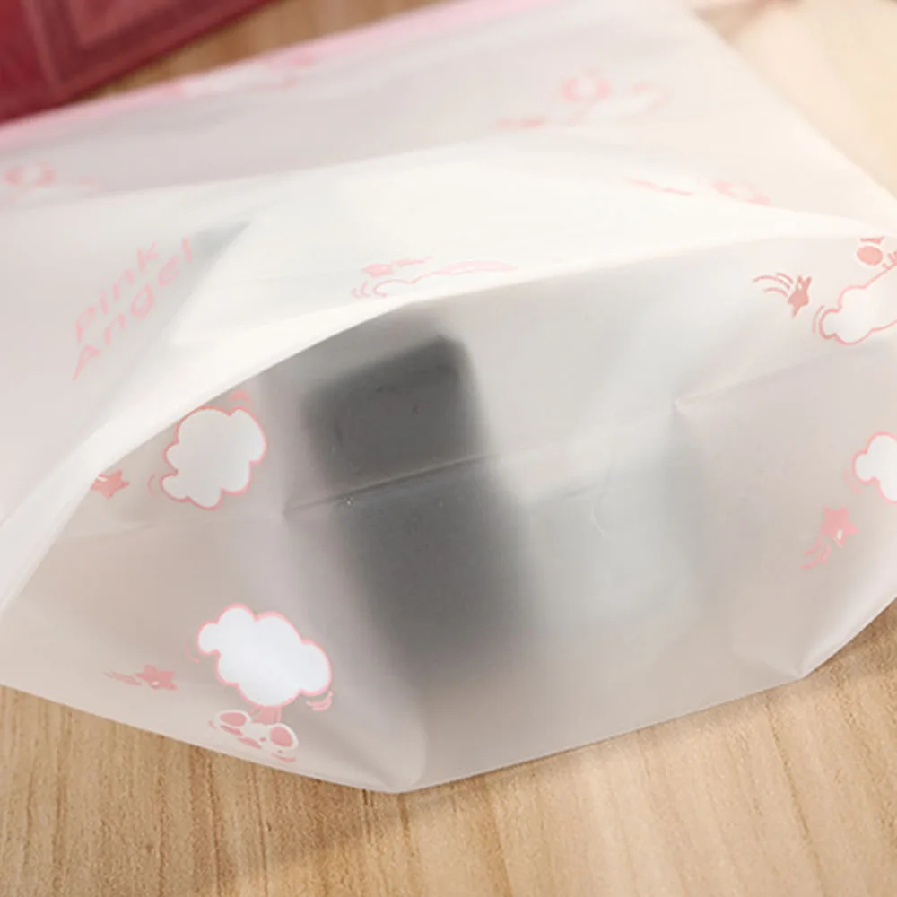 

Cute Pink Cloud Transparent Make Up Bag Travel Drawstring Cosmetic Case Organizer Storage Wash Box Toiletry Beauty Makeup Pouch