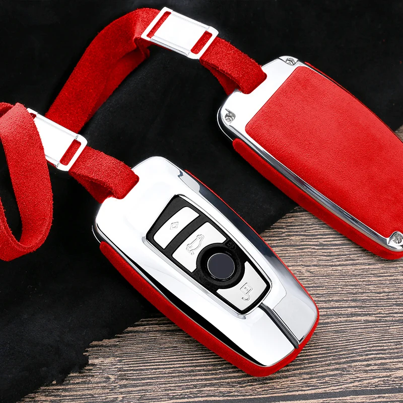 Чехол для автомобильного ключа с искусственным мехом BMW 520 525 f30 f10 F18 118i 320i 1 3 5 7 Series