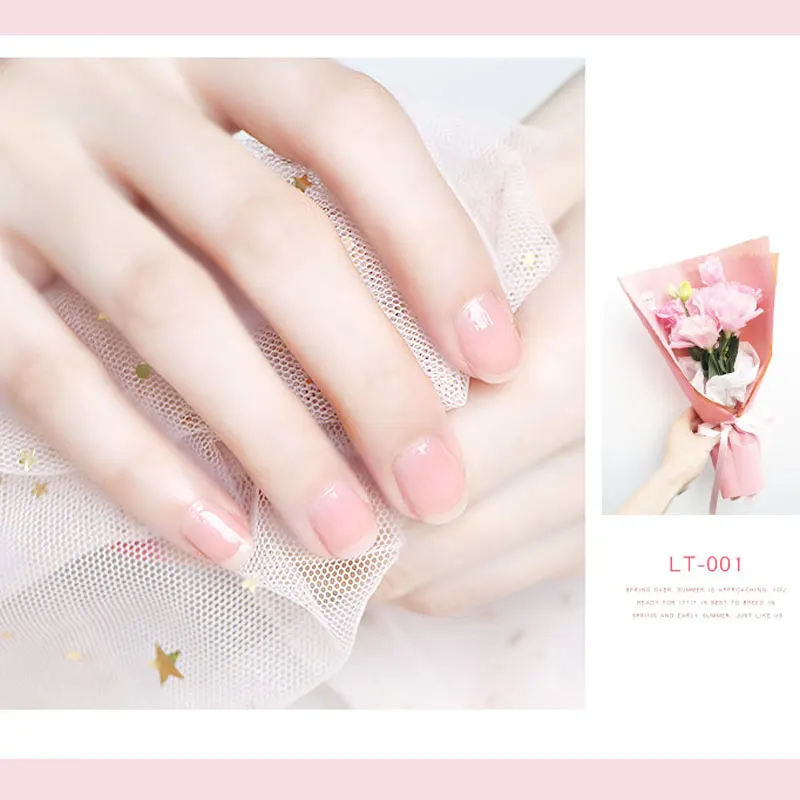 Телесный Розовый Гель лак 6 мл сильный камуфляжный молочный базовый резиновый