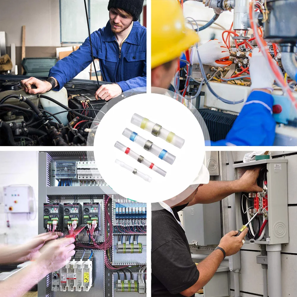 Электрические провода клемм набор термоусадочная трубка приклада 50 шт