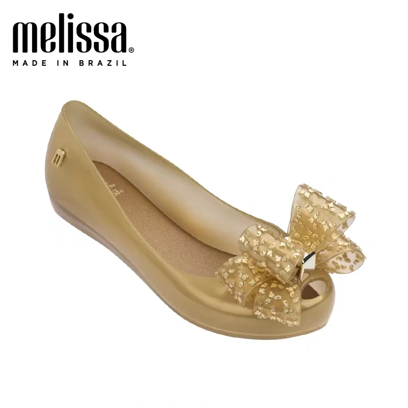 Женские ультралегкие сандалии Melissa желе с бантом 2020|Боссоножки и сандалии| |