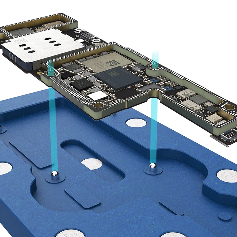 Материнская плата QianLi BGA трафаретная среднего слоя жестяная платформа для iPhone X XS