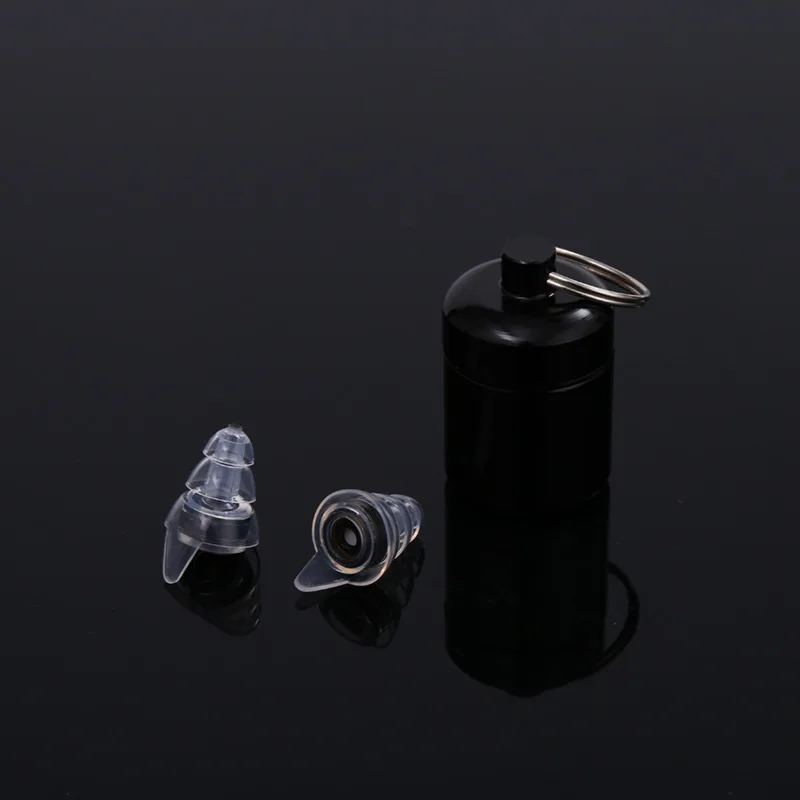 

DJ Anti-noise Hi-Fi Silicone Earplugs Comfortable Concert Filter Earplugs Flying Sleep Earplugs