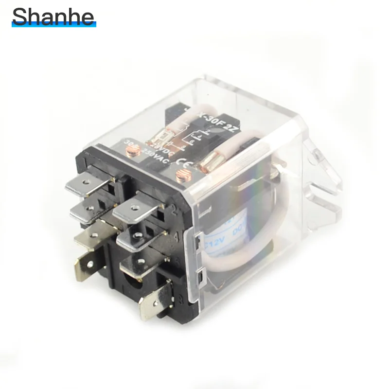 30A реле мощности JQX-30F 2Z промежуточное реле 8pin DC12V AC220V