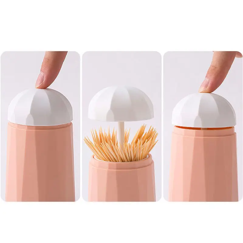 Диспенсер Для Зубочисток дома с грибовидной головкой Автоматическая Подставка