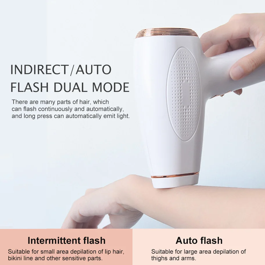 

990000 Flash Laser EpilatorRemove Hair Permanent Painless Photoepilator Depilation IPL Laser Hair Removal Epilator for Women