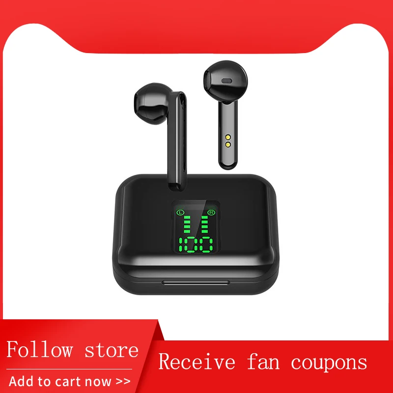 L12 наушники вкладыши TWS Bluetooth 5 0 Беспроводной 9D стерео спортивные